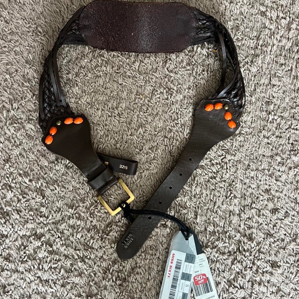 vintage miss sixty belt